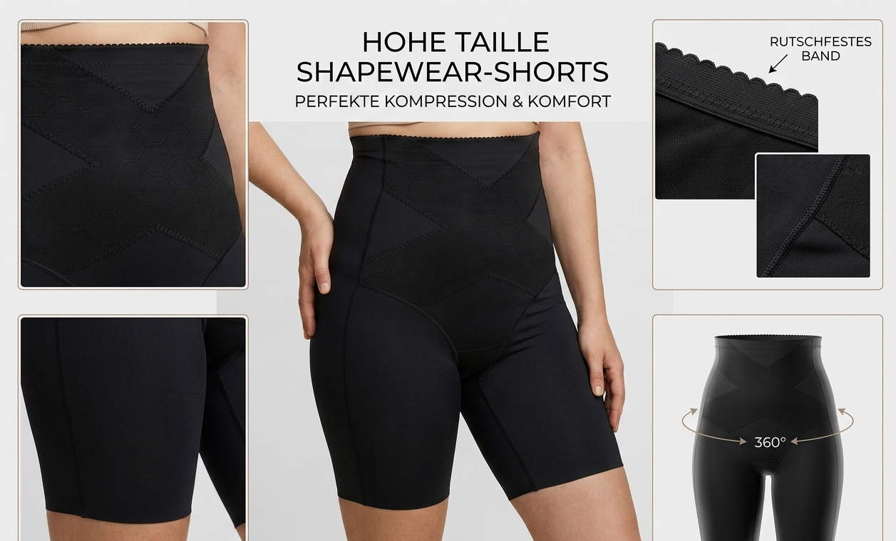 SlimShape Pro - High Waist Shaping Shorts