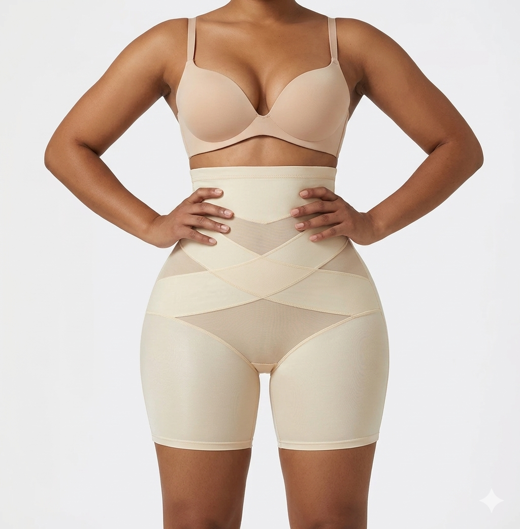 SlimShape Pro - High Waist Shaping Shorts
